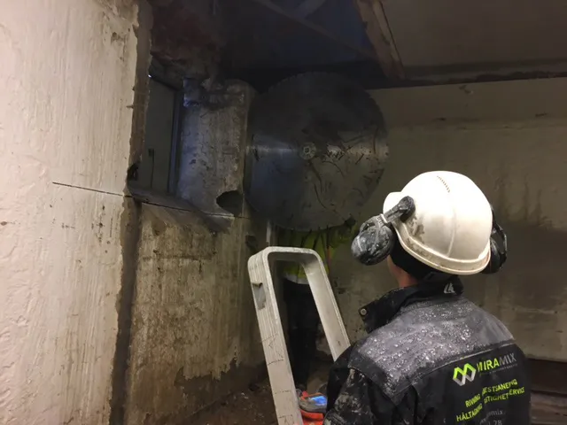 betongsågning