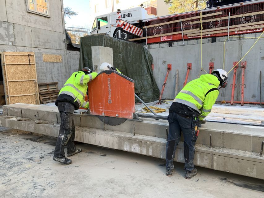 betongsågning