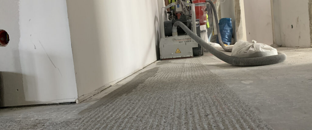 Vi utför en betongslipning i Stockholm